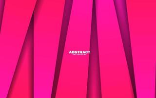 Abstract pink papercut background vector