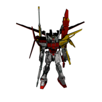 Mecha with strategy combat style png