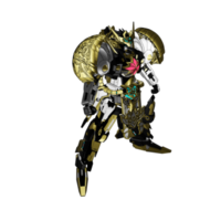 Robot with defensive combat style png