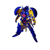 mecha com estilo de combate estratégico png