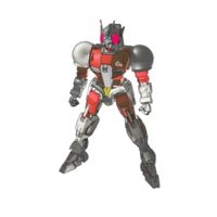 Mecha with defensive combat style png