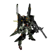 Mecha with defensive combat style png