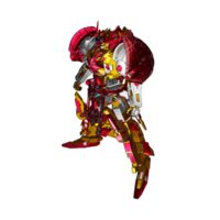 Mecha with strategy combat style png