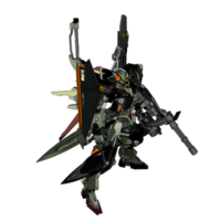 Mecha with defensive combat style png