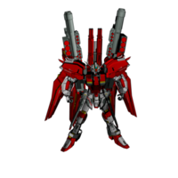 Mecha with strategy combat style png
