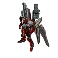 robô com estilo de combate defensivo png