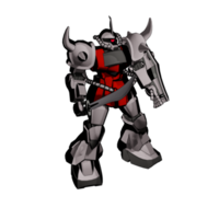 Robot with defensive combat style png