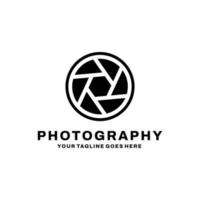 Photography logo design vector. Camera logo vector