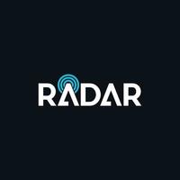Radar Brand Text Technology Modern Logo vector