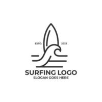 vector logo de surf