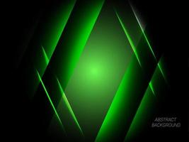 Abstract geometric green transparent gradient lines illustration pattern background vector