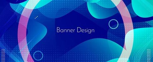 Fondo de banner de diseño decorativo geométrico elegante abstracto vector