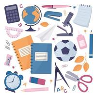 back to school collection vector