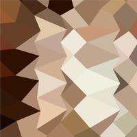 Burlywood Brown Abstract Low Polygon Background vector