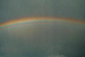 Rainbow in Clouds photo