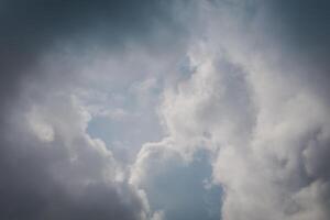 nubes en el cielo foto