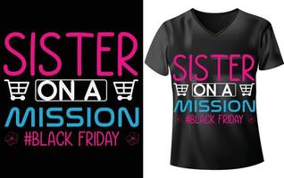 BLACK FRIDAY T-SHIRT DESIGN vector