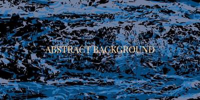 Banner template with an abstract pattern in blue tones reminiscent of sea waves vector