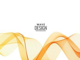 Modern red decorative wave stylish dynamic background vector