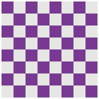 Regular square background forms a pattern like a chessboard. Flat and simple background design with a mix of purple and gray vector