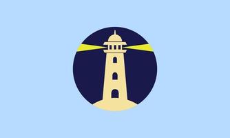 vector illustration of lighthouse. Can be used for anything related to oceanic, sea, sailor