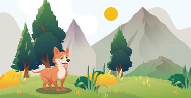 dog vector art