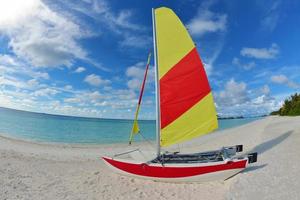 tropical beach view photo