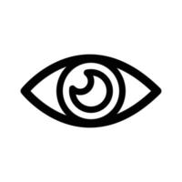 plantilla de diseño de vector de icono de ojo