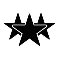 plantilla de diseño de vector de icono de estrella