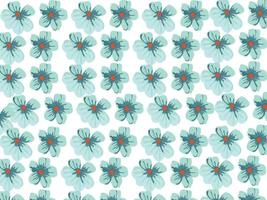 Seamless pattern floral background design. vector