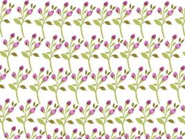 Seamless pattern floral background design. vector