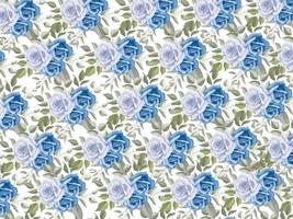 Seamless pattern floral background design. vector