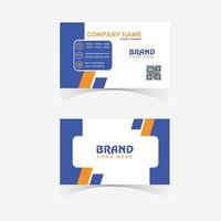 business card template vector