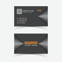 business card template vector