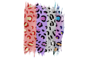 Glam Animal Skin Sublimation Background PNG