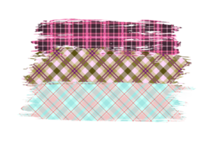 Plaid Sublimation Background PNG