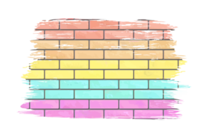 Brick Wall Sublimation Background PNG