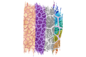 glam djur- hud sublimering bakgrund png