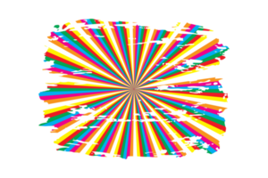 fond de sublimation sunburst png