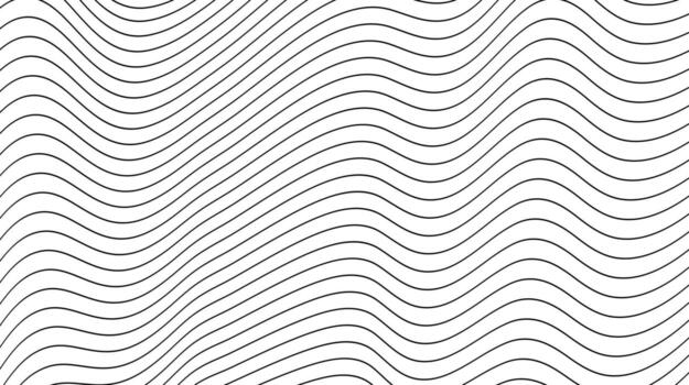 líneas redondas mínimas resumen fondo tecnológico futurista. banner de arte digital vectorial vector