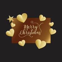 Hand drawn creative Christmas tree banner background vector