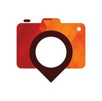Camera Point vector Logo design illustration. Photo Spot logo designs concept vector illustration,. photography logo designs