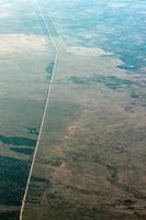 patagonia aerial view from airplane photo