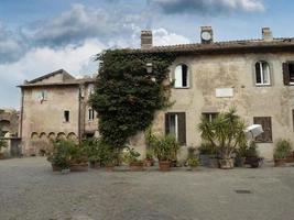 ancient ostia pictoresque medieval village photo