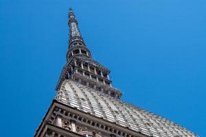 domo antonelliana de la mole de turin foto