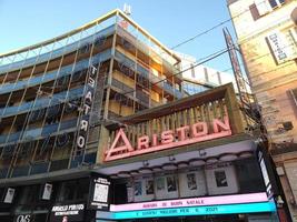 SANREMO, ITALY - DECEMBER 13, 2020 - Ariston theater ready for 2021 season photo