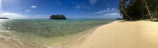 Polynesia Cook Island tropical paradise view photo