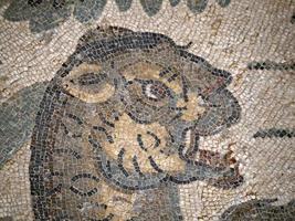 Ancient Roman mosaic of Villa del Casale, Sicily photo