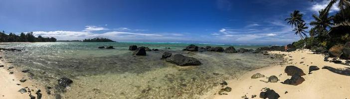 Polynesia Cook Island tropical paradise view photo