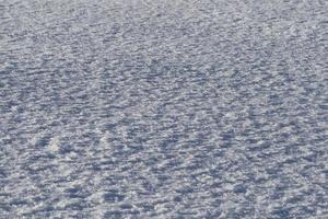 dolomites frozen snow detail on mountain photo